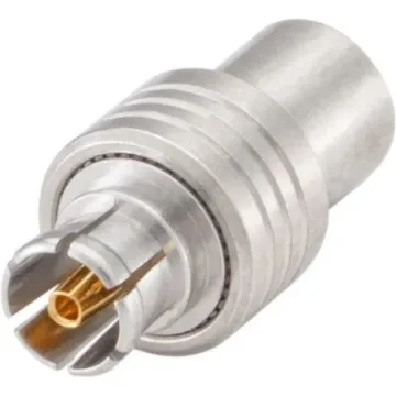 Rosenberger P-SMP Series, Jack Cable Mount SMP Connector, 50O, Solder Termination, Straight Body - 119K101-272N5 product image