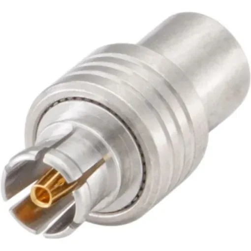 Rosenberger P-SMP Series, Jack Cable Mount SMP Connector, 50O, Solder Termination, Straight Body - 119K101-272N5 product image