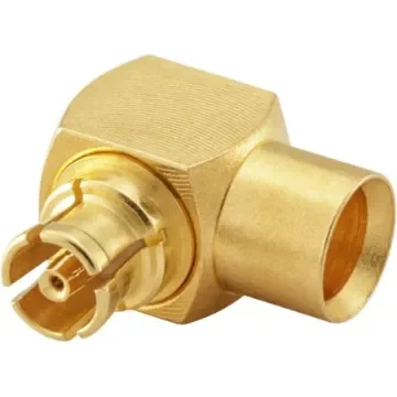 Rosenberger Mini-SMP Series, Jack Cable Mount, 50O, Solder Termination, Right Angle Body - 18K201-271L5 product image
