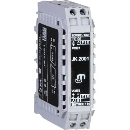 JM CONCEPT 1 Channel Galvanic Barrier, Loop Powered Isolator, Current Input, Current Output - JK2001 product image