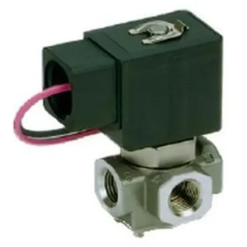 SMC Solenoid Valve VX3330-02F-5DO1, 3 port(s) , NC, 24 V dc, 1/4in product image