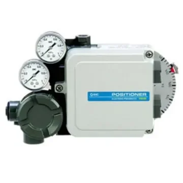 SMC Electro-Pneumatic Positioner, IP8100 Series, For Use With Gauges, Terminal Box And Feedback Signal - IP8100-030-X14-W product image