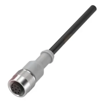 BALLUFF Straight Female 8 way M12 to Unterminated Sensor Actuator Cable, 5m - BCC M418-0000-1A-133-PS0825-050 product image