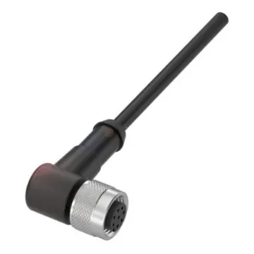 BALLUFF Right Angle Female 8 way M12 to Unterminated Sensor Actuator Cable, 5m - BCC M428-0000-1A-133-PS0825-050 product image