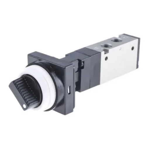 SMC Twist Selector 5/2 Pneumatic Manual Control Valve VZM500 Series, G 1/8, 1/8in, III B - EVZM550-F01-34B product image