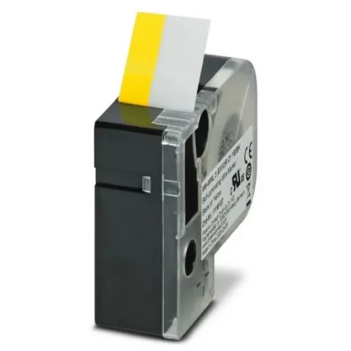 Phoenix Contact MM-WML 3 (EX10)R C1 YE/BK Adhesive Cable Marker, Yellow, 3mm Cable, for , for THERMOMARK, 1116137 product image