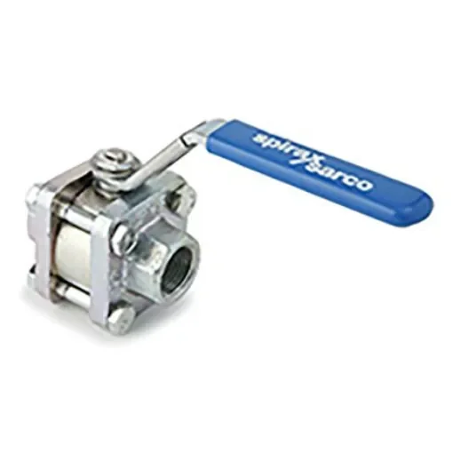 Spirax Sarco Stainless Steel Reduced Bore, 3 Way, Ball Valve, Threaded, BSPP 3/4in - 1824605 product image