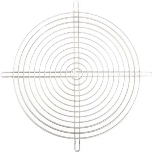 ebm-papst Steel Plastic Coated Finger Guard for 200mm Fans, 240mm Hole Spacing, 240 x 240mm - 78128-2-4039 product image