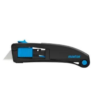MARTOR Safety Knife with Auto-retractable Blade, Retractable, 60mm Blade Length - 10139910.02 product image