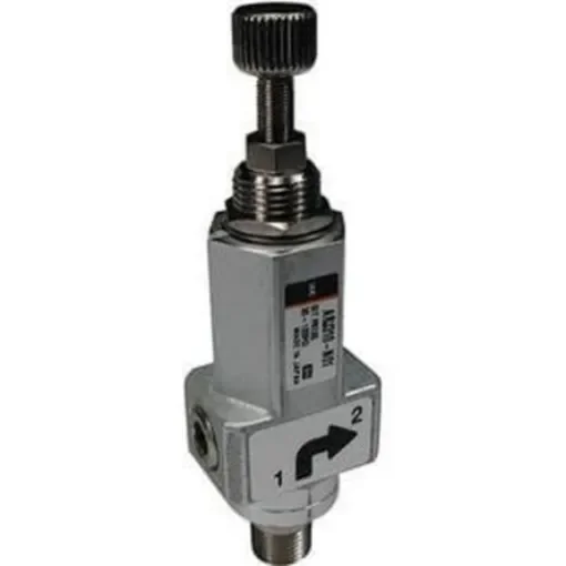 SMC M6 Pneumatic Regulator - 2bar to 7bar, 8bar max. input - ARJ310F-01BG-06-S product image
