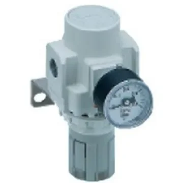 SMC G 1/4 Pneumatic Regulator - 0.05bar to 4bar, 7bar max. input - ARP20-F02E product image