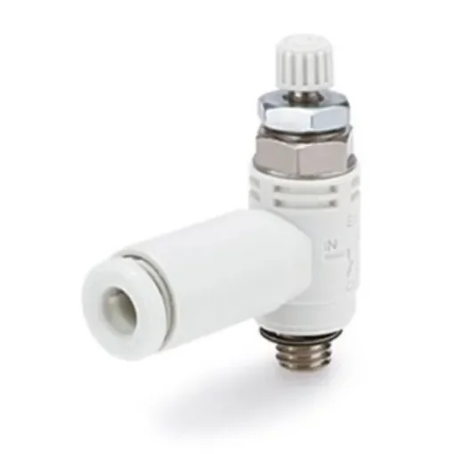 SMC Speed Exhaust Controller, R 1/4, Threaded - ASV510F-02-10S product image