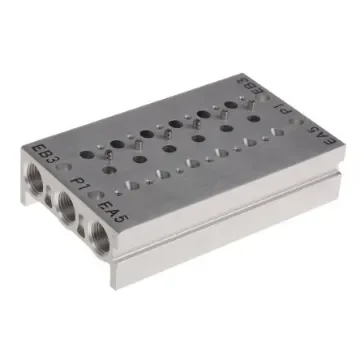 SMC SS5Y series 6 station G 1/8 Manifold - SS5Y3-20-06-00F-Q product image