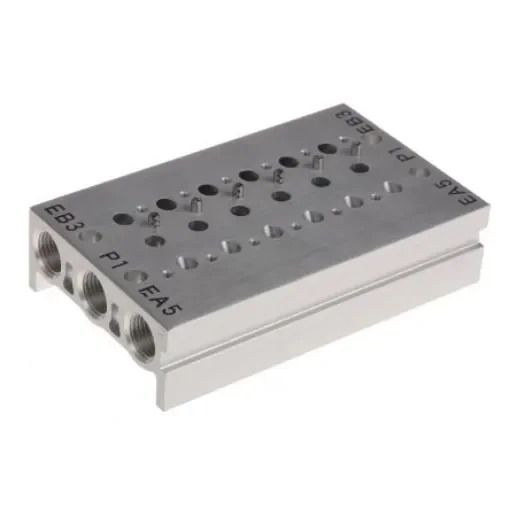 SMC SS5Y series 6 station G 1/8 Manifold - SS5Y3-20-06-00F-Q product image