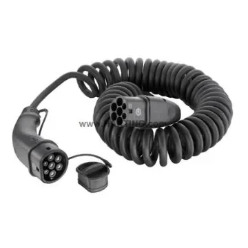 HARTING 20 A Mode 3, Type 2 to Type 2, EV Charging Cable 5m - 08914090301A0 product image