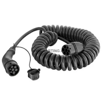 HARTING 20 A Mode 3, Type 2 to Type 2, EV Charging Cable 5m - 08914090302A0 product image