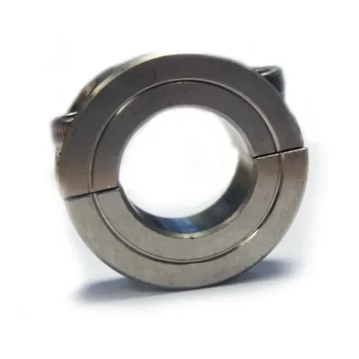 RS PRO Shaft Collar, Two Piece, Clamp Screw, Bore 20mm, OD 40mm, W 15mm, Stainless Steel - 2346963 product image