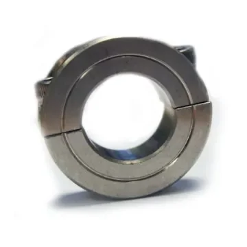 RS PRO Shaft Collar, Two Piece, Clamp Screw, Bore 30mm, OD 54mm, W 15mm, Stainless Steel - 2346967 product image