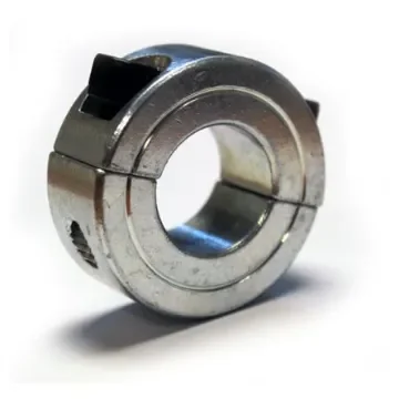 RS PRO Shaft Collar, Two Piece, Clamp Screw, Bore 50mm, OD 78mm, W 19mm, Steel - 2346970 product image