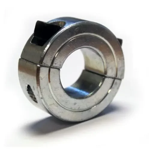 RS PRO Shaft Collar, Two Piece, Clamp Screw, Bore 50mm, OD 78mm, W 19mm, Steel - 2346970 product image