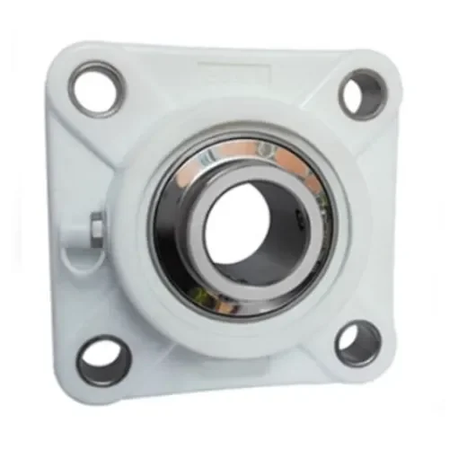 4 Hole Flange Bearing Unit 30mm ID - TP-SUCF206WHITE product image