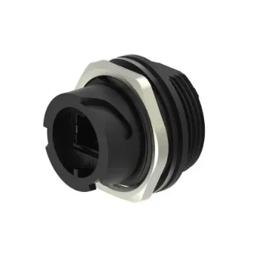 TE Connectivity 2355443 Series Receptacle RJ45 Connector, Panel Mount, Cat5e 1 Port - 2355443-2 product image