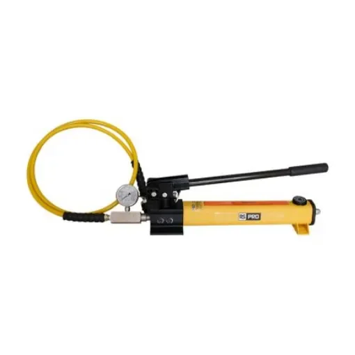RS PRO Two Speed, Hydraulic Hand Pump, 0.901L, 25.4mm Cylinder Stroke, 700 bar - 2349583 product image