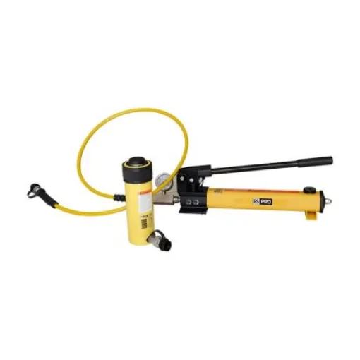 RS PRO Two Speed, Hydraulic Hand Pump, 0.901L, 25.4mm Cylinder Stroke, 700 bar - 2349584 product image