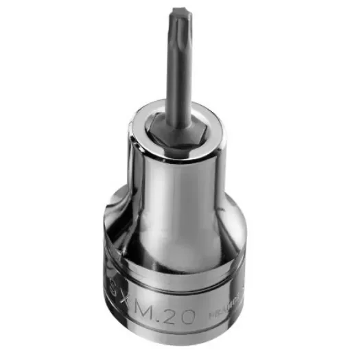 Facom 1/2 in Drive Bit Socket, Torx, T60, 60 mm Overall Length - SXM.60 product image