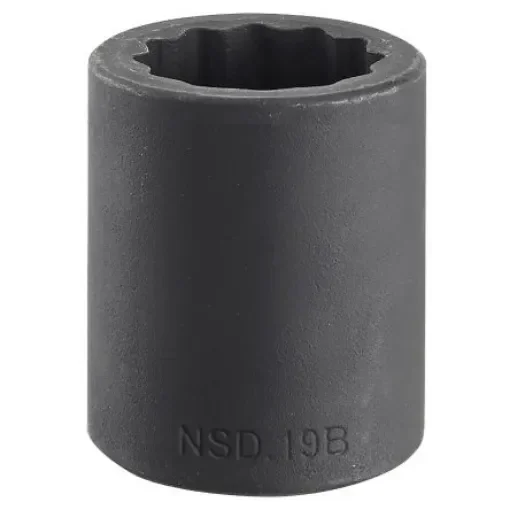 Facom 35mm, 1/2 in Drive Impact Socket, 50 mm length - NSD.35B product image