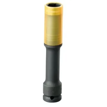 Facom 19mm, 1/2 in Drive Impact Socket, 150 mm length - NSI.19EL product image