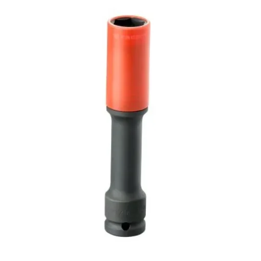 Facom 21mm, 1/2 in Drive Impact Socket, 150 mm length - NSI.21EL product image
