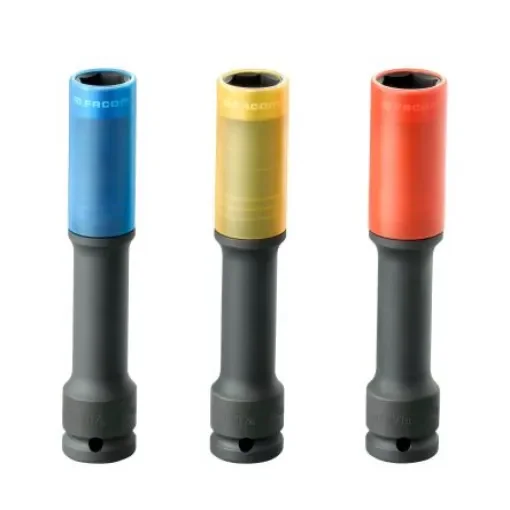 Facom 3-Piece Metric 1/2 in Wheel Nut Socket Set, 6 point - NSI.3EL product image