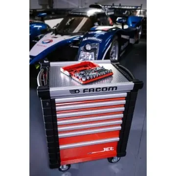 Facom 21-Piece Metric 1/2 in Standard Socket Set with Ratchet, 6 point - S.161DBOX1PB product image