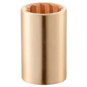 Facom 1/2 in Drive 27mm Standard Socket, 12 point, 46 mm Overall Length - S.27SR product image