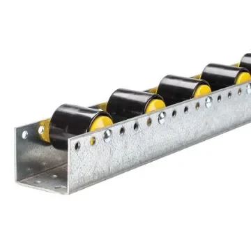 Interroll Roller Track, Heavy Duty, 50mm Diameter, 51.3mm Width, 962mm x 74mm - BU50(9WHEELS) product image