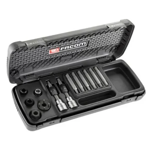 Facom 13 Piece Alternator Pulley Removal Kit Tool Kit with Case - DM.APR product image