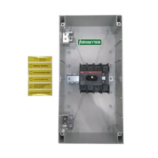 ABB 4P Pole Screw Mount Switch Disconnector - 100A Maximum Current, 37kW Power Rating, IP65 - 1SCA022401R0840 product image