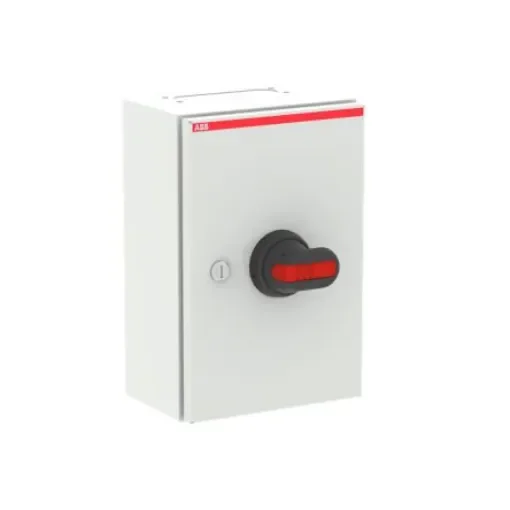 ABB 3P Pole Screw Mount Switch Disconnector - 125A Maximum Current, 45kW Power Rating, IP65 - 1SCA022562R9590 product image