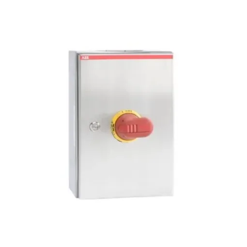 ABB 3P Pole Screw Mount Switch Disconnector - 125A Maximum Current, 45kW Power Rating, IP65 - 1SCA022569R7910 OTR125BA3U product image