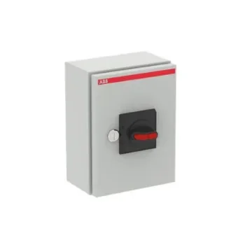 ABB 6P Pole Screw Mount Switch Disconnector - 32A Maximum Current, 7.5kW Power Rating, IP65 - 1SCA022580R5230 product image