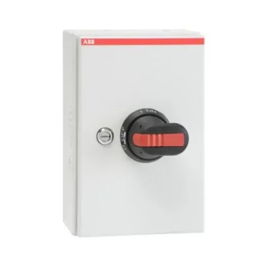 ABB 6P Pole Screw Mount Switch Disconnector - 63A Maximum Current, 22kW Power Rating, IP65 - 1SCA022580R8170 product image