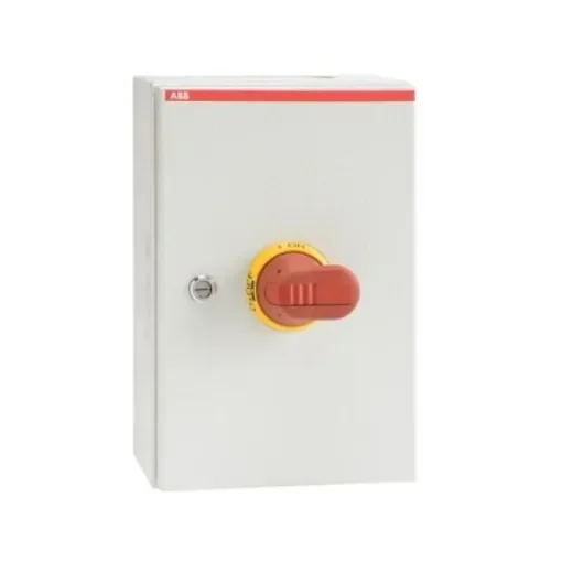 ABB 6P Pole Screw Mount Switch Disconnector - 63A Maximum Current, 22kW Power Rating, IP65 - 1SCA022610R5110 product image