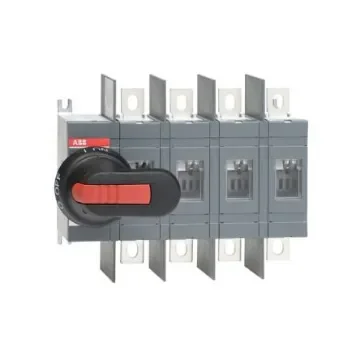 ABB 4P Pole Surface Mount Switch Disconnector - 200A Maximum Current, 110kW Power Rating, IP00 - 1SCA022710R0610 product image