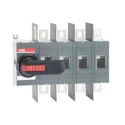 ABB 4P Pole Surface Mount Switch Disconnector - 400A Maximum Current, 220kW Power Rating, IP65 - 1SCA022719R1900 product image