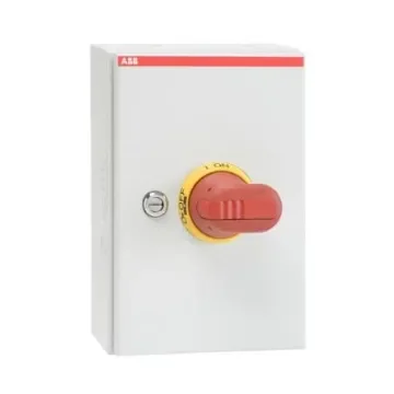 ABB 3P Pole Surface Mount Switch Disconnector - 63A Maximum Current, 30kW Power Rating, IP65 - 1SCA022742R1080 product image