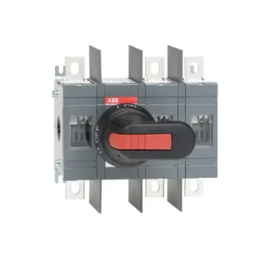 ABB 3P Pole Surface Mount Switch Disconnector - 200A Maximum Current, 110kW Power Rating, IP00 - 1SCA022744R2910 product image
