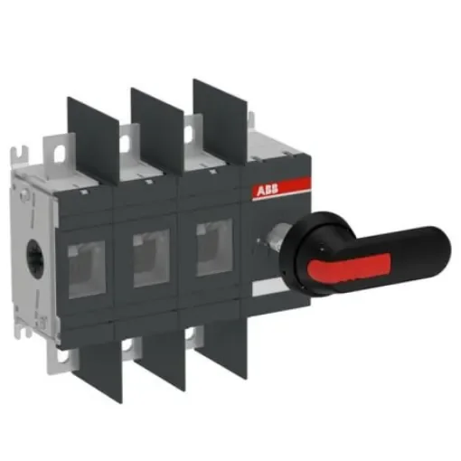 ABB 3P Pole Surface Mount Switch Disconnector - 400A Maximum Current, 200kW Power Rating, IP00 - 1SCA022748R1570 product image