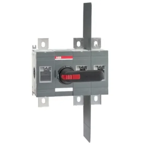 ABB 3P Pole Surface Mount Switch Disconnector - 800A Maximum Current, 450kW Power Rating, IP00 - 1SCA022753R7710 product image