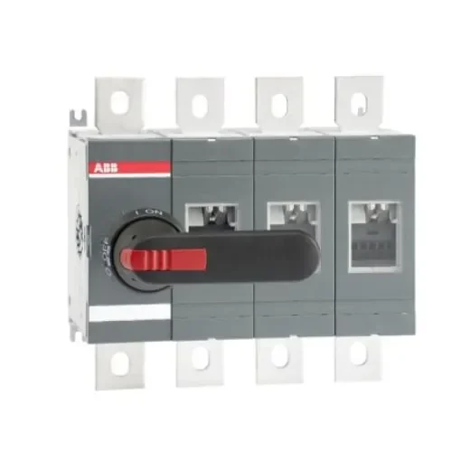 ABB 3P+N Pole Screw Mount Switch Disconnector - 800A Maximum Current, 800kW Power Rating, IP00 - 1SCA022779R4780 product image